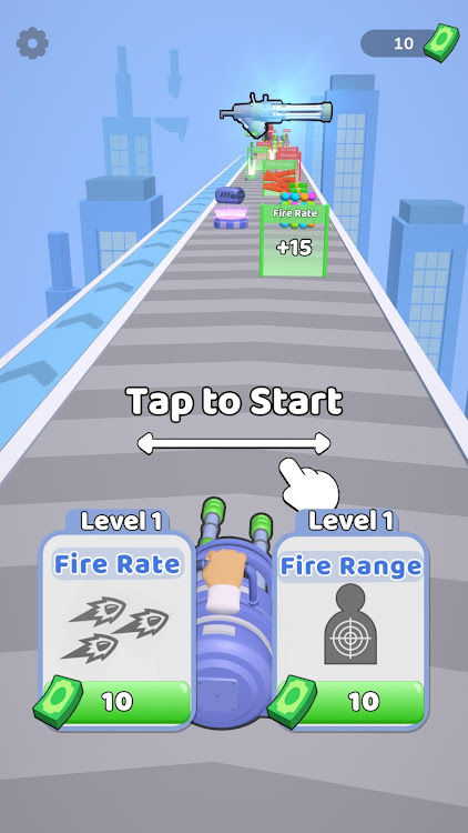 #8. Minigun Rush (Android) By: Mandalina Games