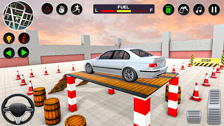 #5. Advance 3D Car Parking Games (Android) By: NexGame Studio