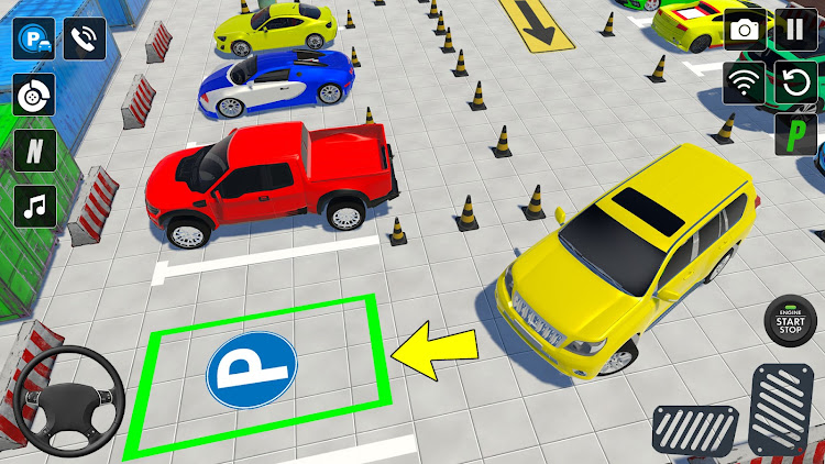 #8. Advance 3D Car Parking Games (Android) By: NexGame Studio