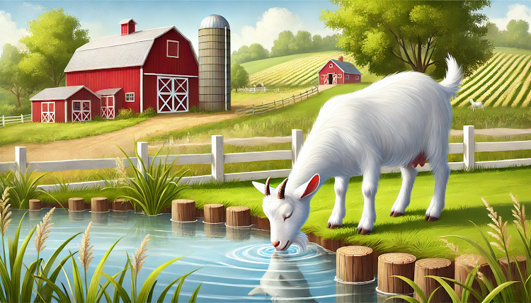 #3. The Goat Life Family Simulator (Android) By: PMS Games