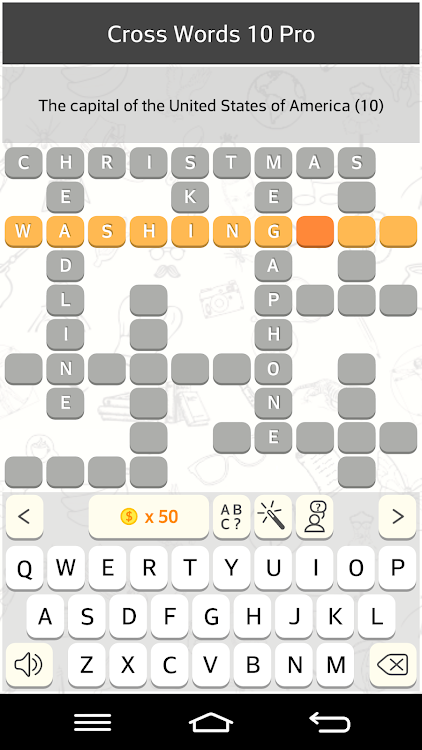 #3. CrossWords 10 Pro (Android) By: Mobi4Hobby