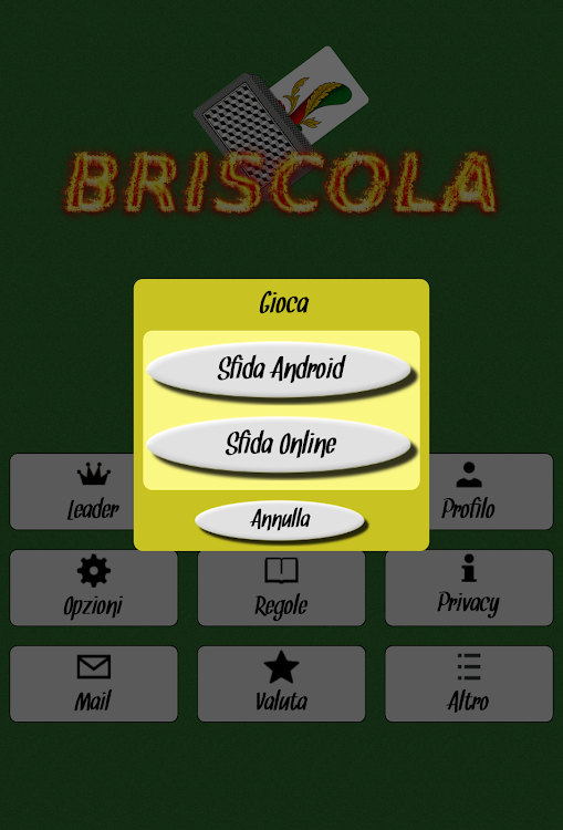 #10. Briscola (Android) By: Davide Terella