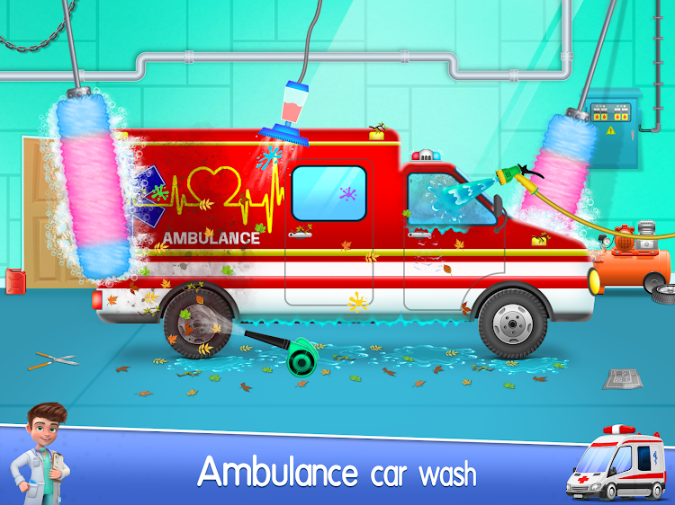 #8. Ambulance Doctor Hospital Game (Android) By: HAPPY TAPPY STUDIO