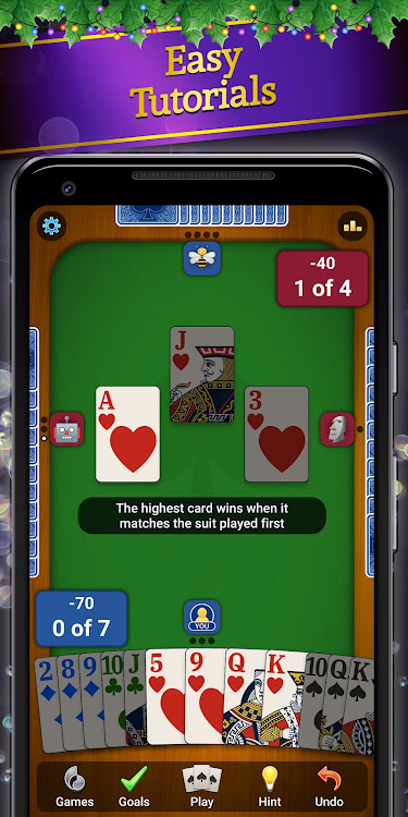 #2. Spades: Classic Card Games (Android) By: MobilityWare