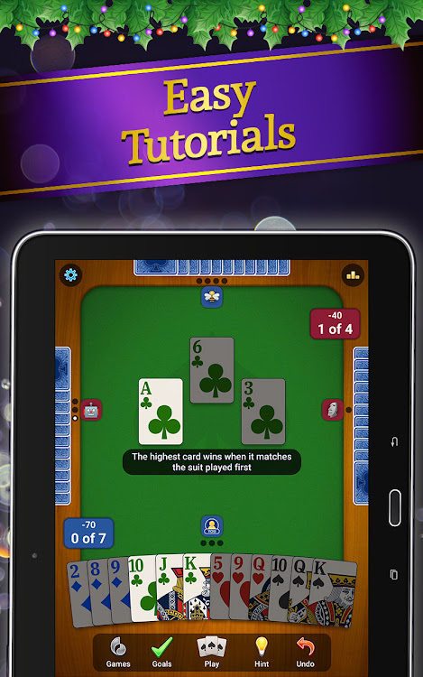 #8. Spades: Classic Card Games (Android) By: MobilityWare