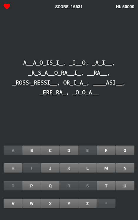 #10. WordXYZ (Android) By: Chupacabra Software