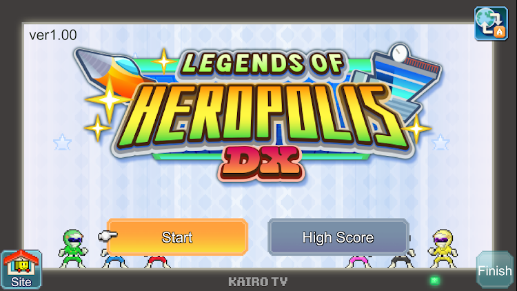 #5. Legends of Heropolis DX (Android) By: Kairosoft