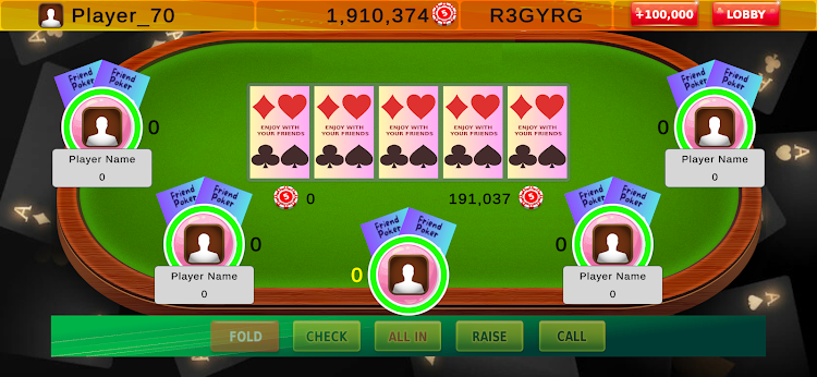 #7. Friend Poker (Android) By: Vũ Đức Phương