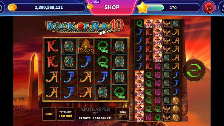 #4. Book of Ra™ Deluxe Slot (Android) By: Funstage