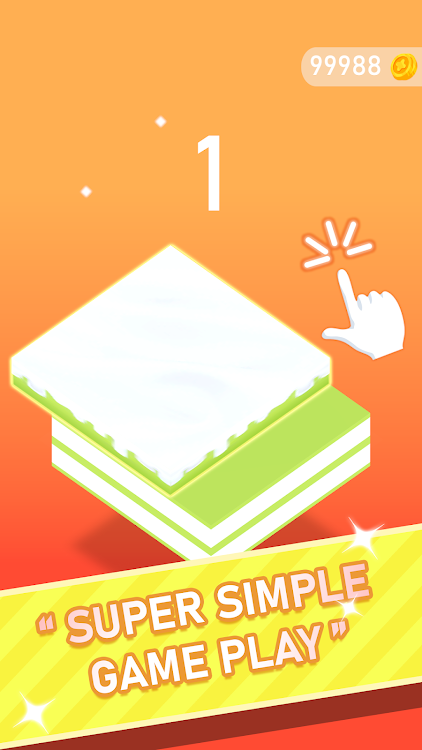 #2. Slide Cake (Android) By: DCD Creative