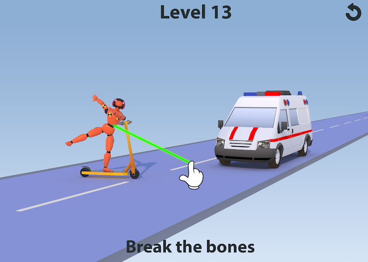 #2. Break the Dancing Dummy (Android) By: TapEmpire