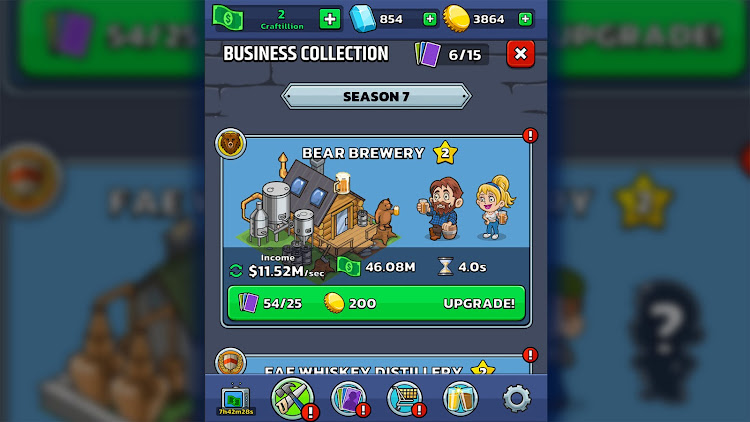 #8. Idle Distiller Tycoon Game (Android) By: Kano Games