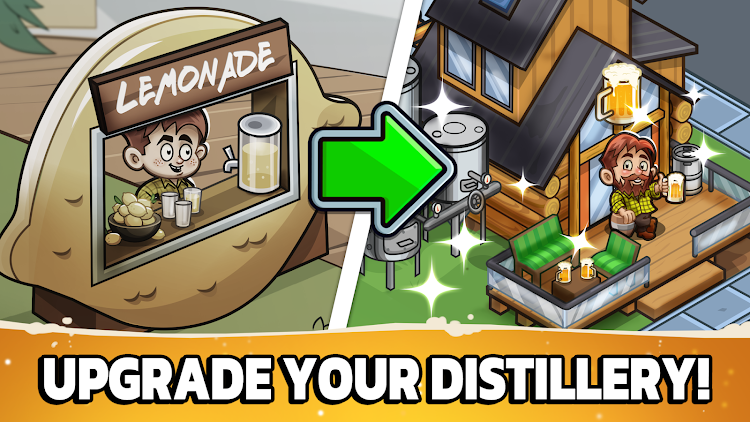 #9. Idle Distiller Tycoon Game (Android) By: Kano Games