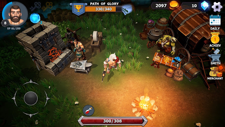 #2. For Glory ALPHA (Android) By: Replica Games