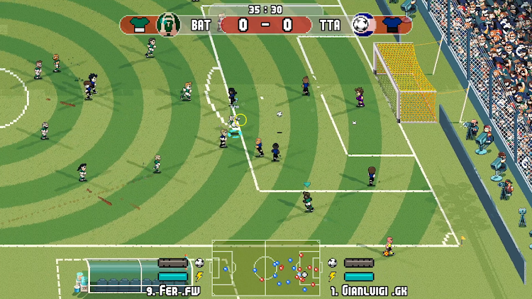 #5. Pixel Cup Soccer - Ultimate (Android) By: BATOVI Games