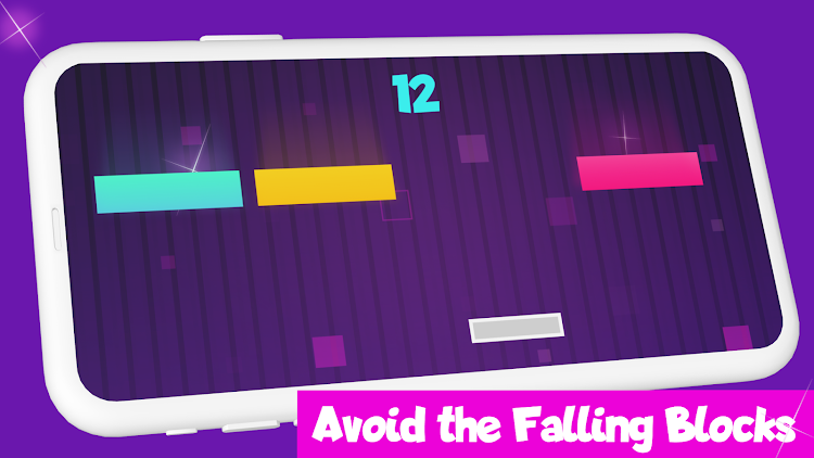 #5. Falling Blocks: Tilt & Dodge! (Android) By: PUG Games