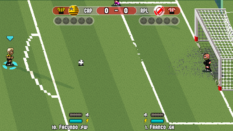 #7. Pixel Cup Soccer - Ultimate (Android) By: BATOVI Games