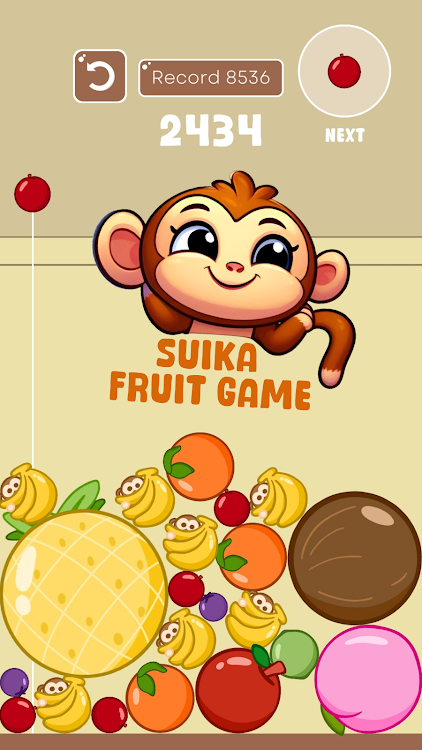 #2. Suika fruit game (Android) By: Disisa Estudio