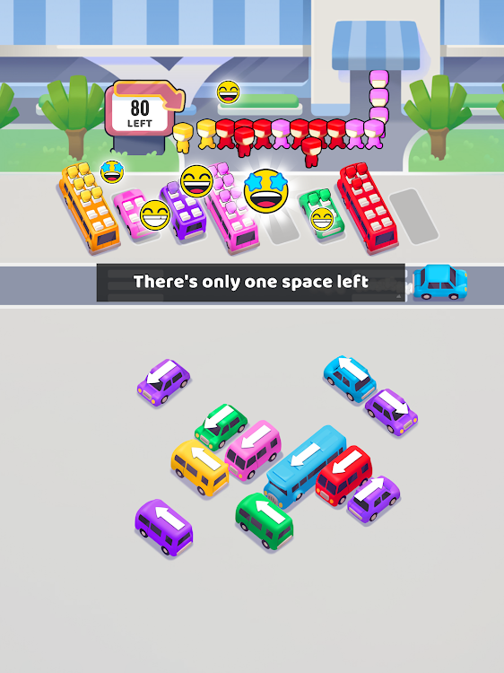 #10. Bus Frenzy : Station Shuffle (Android) By: Life Coloring