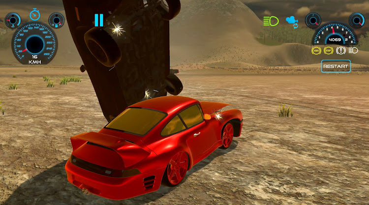 #7. Crash Unlimited: Desert Full (Android) By: Metagames.1