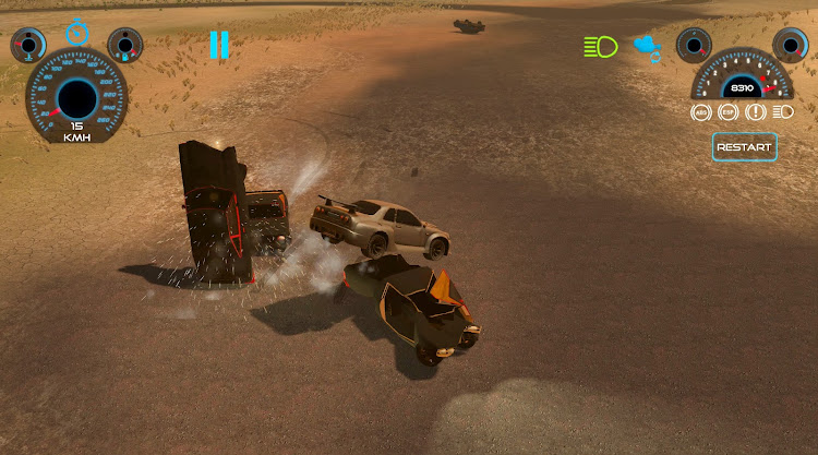 #6. Crash Unlimited: Desert Full (Android) By: Metagames.1