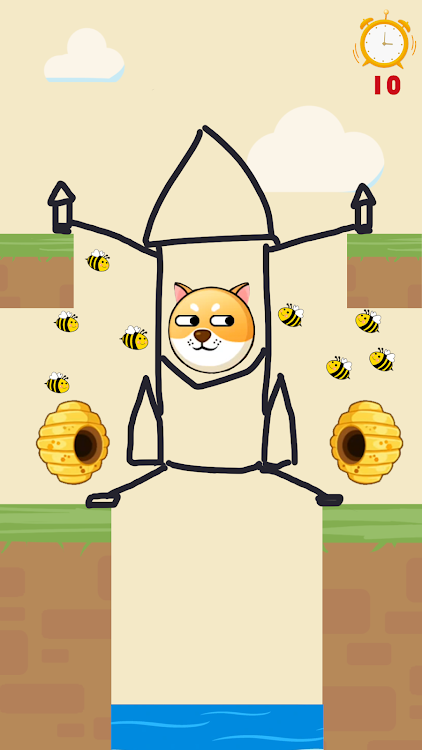 #3. Save the Dog - Bee BIocker (Android) By: xiuzhen