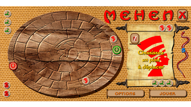 #4. Mehen (Android) By: Le Pétaf Masqué