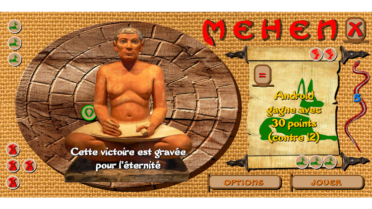 #8. Mehen (Android) By: Le Pétaf Masqué