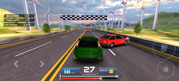 #5. Velocity Vortex Car Racing (Android) By: Hush Games