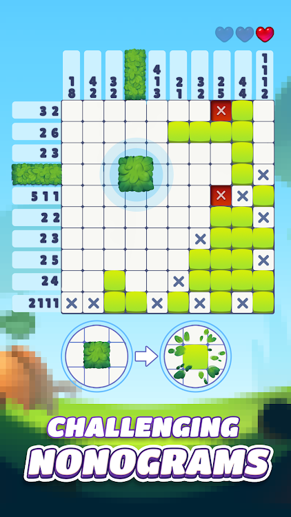 #3. Nono Crossing Picture Nonogram (Android) By: Two Desperados Ltd