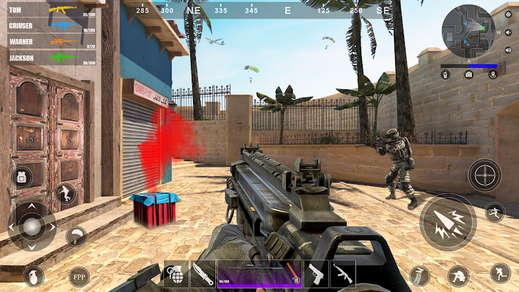 #6. Offline Fps Gun Shooting Games (Android) By: Mr Gamers Inc