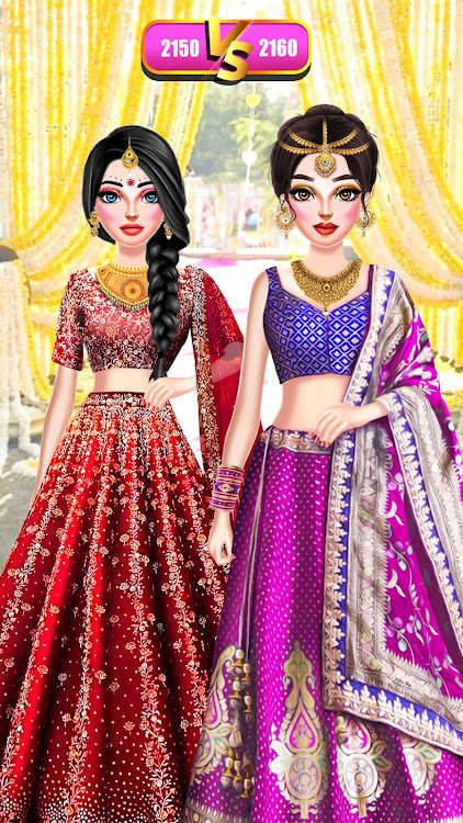 #4. Bridal Dress Up Indian Wedding (Android) By: IntroPixel Game Studio