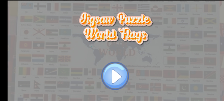 #5. World Flags Jigsaw Puzzle (Android) By: Nurlaela