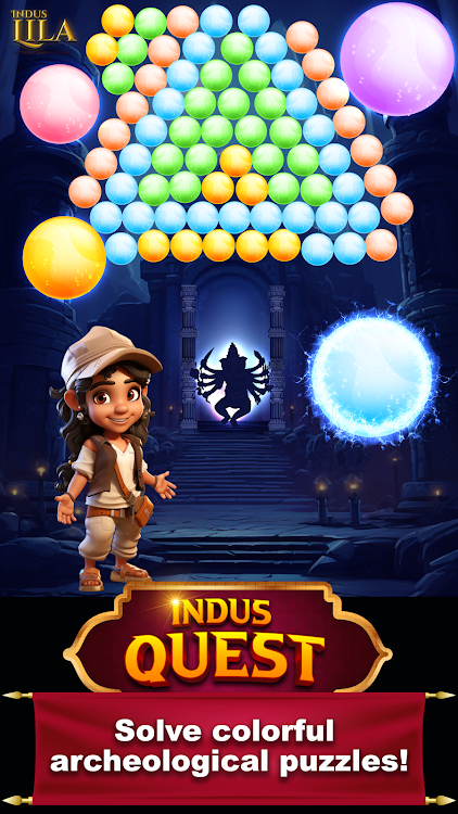 #8. Indus Quest Idols: Bubble game (Android) By: Induslila