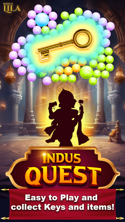 #10. Indus Quest Idols: Bubble game (Android) By: Induslila