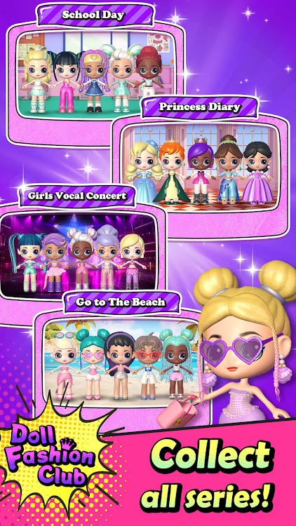 #3. Doll Dress Up Salon (Android) By: Tree game