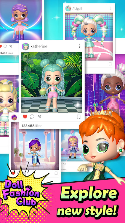 #4. Doll Dress Up Salon (Android) By: Tree game