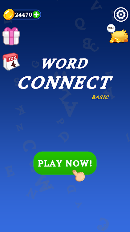 #4. Word Connect Basic (Android) By: Basic Puzzle Studio