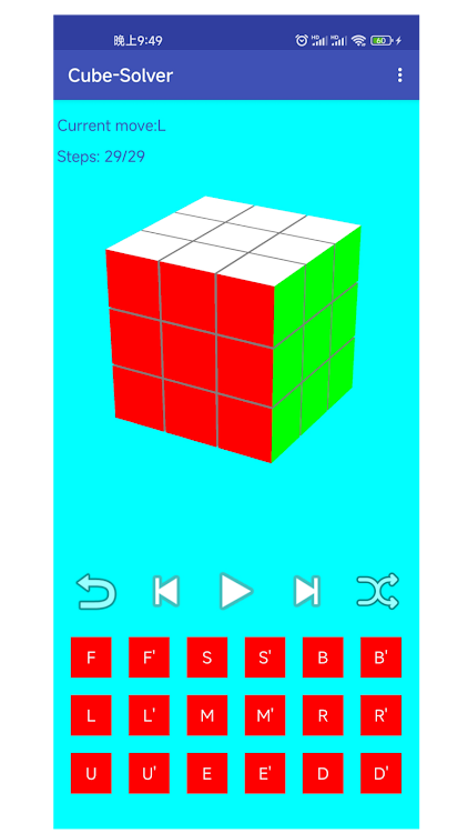 #5. Cube-Solver (Android) By: cat315