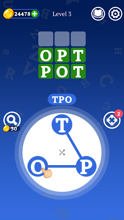 #7. Word Connect Basic (Android) By: Basic Puzzle Studio