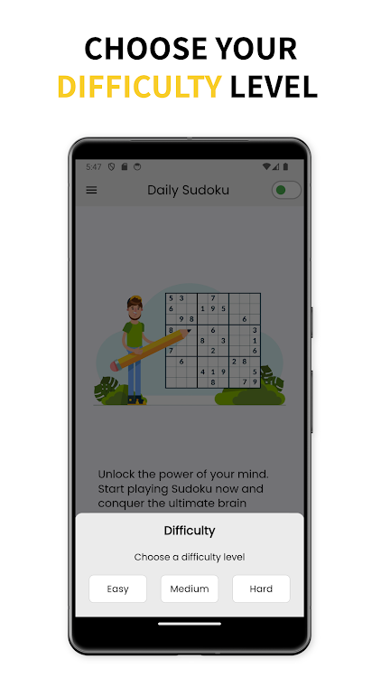 #2. Daily Sudoku - Classic Puzzles (Android) By: Thulo Technology