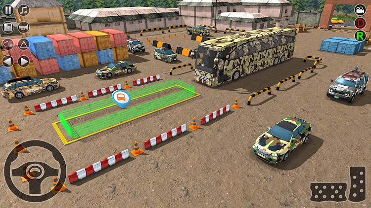 #8. Army Bus Simulator Bus Driving (Android) By: Gameboost Studio Inc.