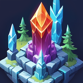 Crystal Quest: Topdown Heroes