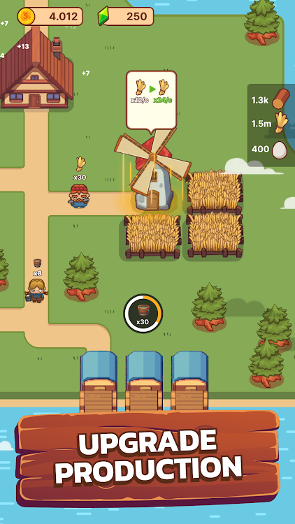 #4. Idle Village (Android) By: PlayQuantum Ltd