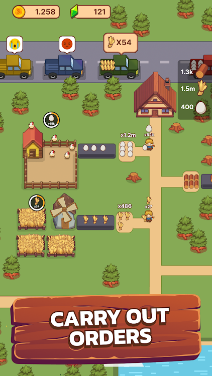 #2. Idle Village (Android) By: PlayQuantum Ltd