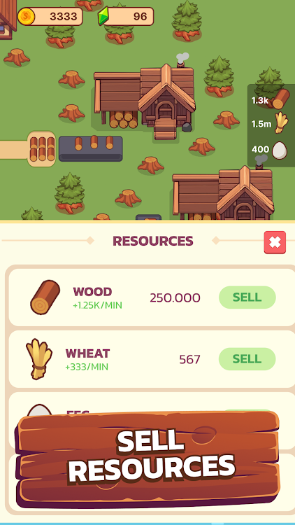 #3. Idle Village (Android) By: PlayQuantum Ltd