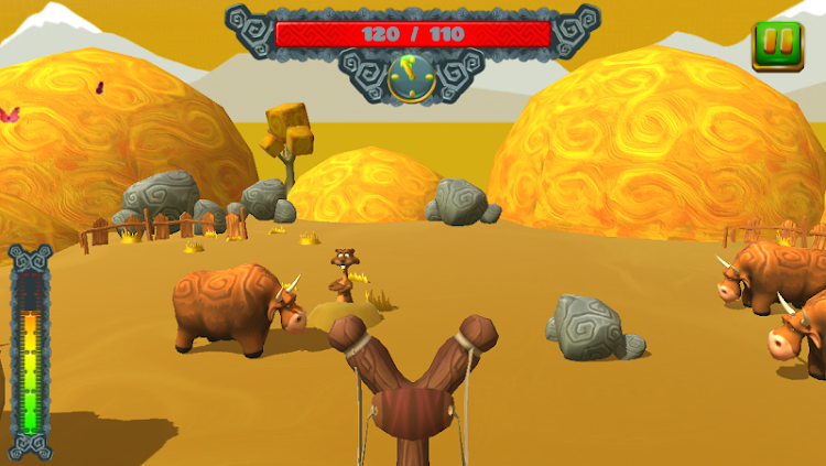 #2. Slingshot Cowboy 3D (Android) By: BVG Software Group