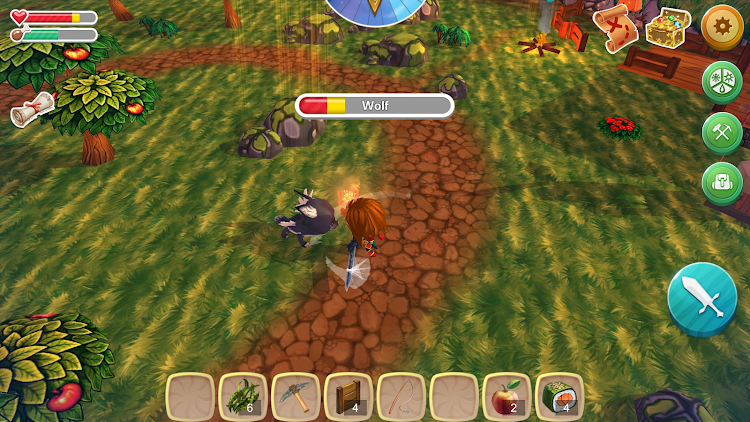 #6. CRAFTEROK™ Lords of Survival (Android) By: GameFirst