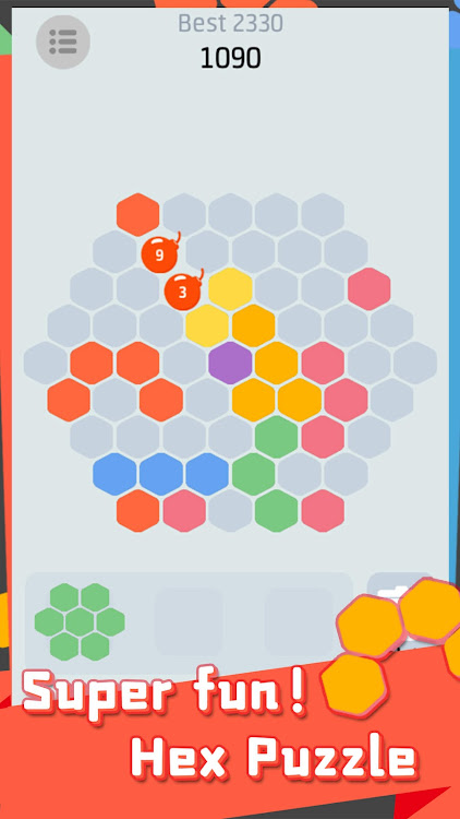 #6. Hex Puzzle - Super fun (Android) By: PuLu Network