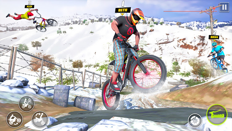 #4. BMX Bike Freestyle BMX Games (Android) By: azOzark, inc.